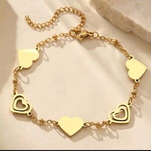 18k Gold plated stainless steel Bracelet